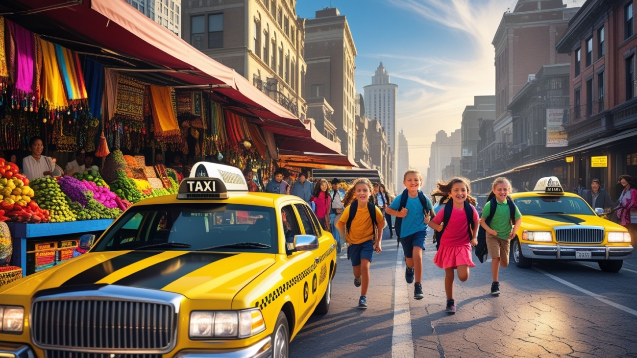 Leonardo_Phoenix_10_Vibrant_morning_scene_in_a_bustling_city_a_2
